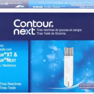 TIRAS REACTIVAS GLUCEMIA CONTOUR NEXT 100 UNIDADES