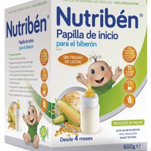 NUTRIBEN PAPILLA INICIO BIBERON 600 GR.
