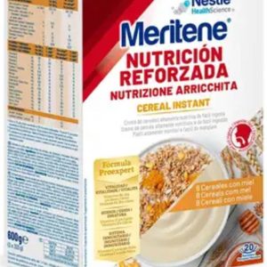 MERITENE CEREAL INSTANT 8 CEREALES CON MIEL 20 RACIONES
