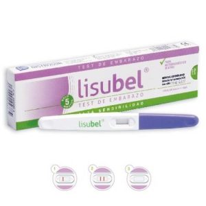 TEST EMBARAZO HCG ORO COLOIDAL LISUBEL 1 UNIDAD